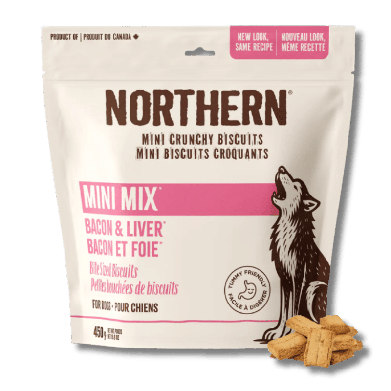 Northern Biscuit -MiniMix Canadian Bacon and Liverlicious - 450 gr