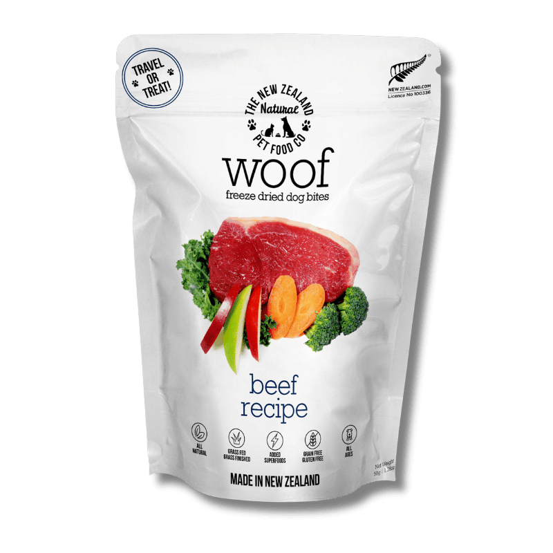 NZ Natural Pet Food Co - Freeze Dried - Treats - Woof - Beef