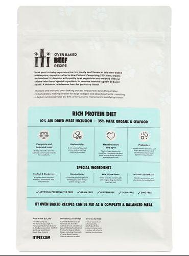 iTi - Dog - Oven Baked - Beef - 1kg