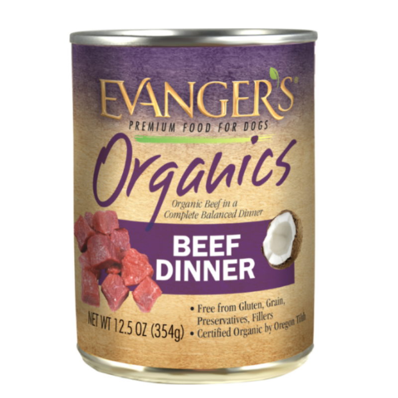Evangers - Dog - Organics - Beef Dinner- 13 oz