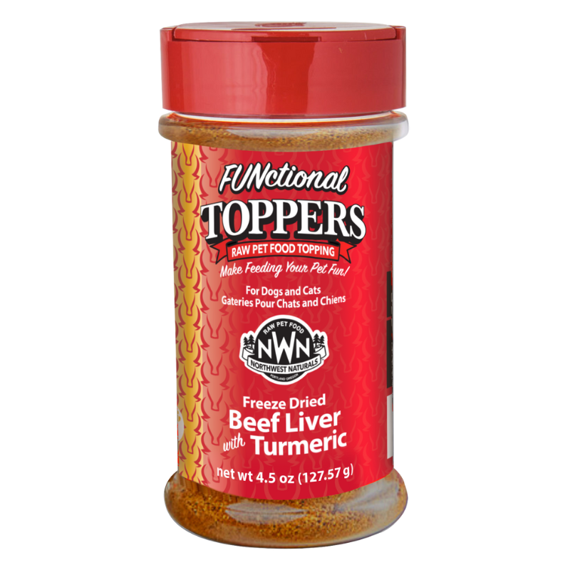 Northwest Naturals - Functional Topper - Beef Liver with Turmeric - 4.5oz