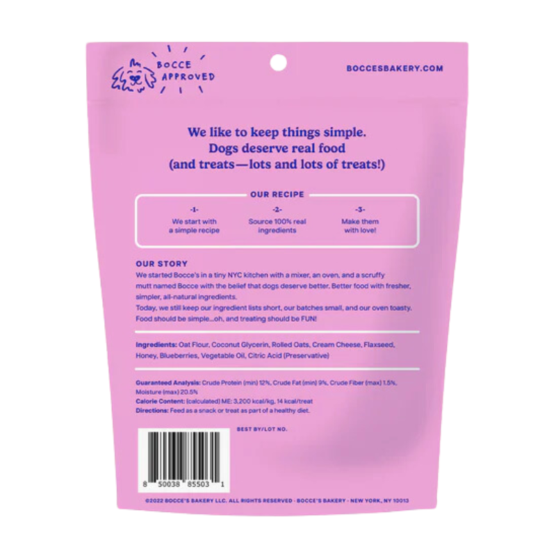 Bocce's Bakery - Soft & Chewy - Berries & Cream - 6oz