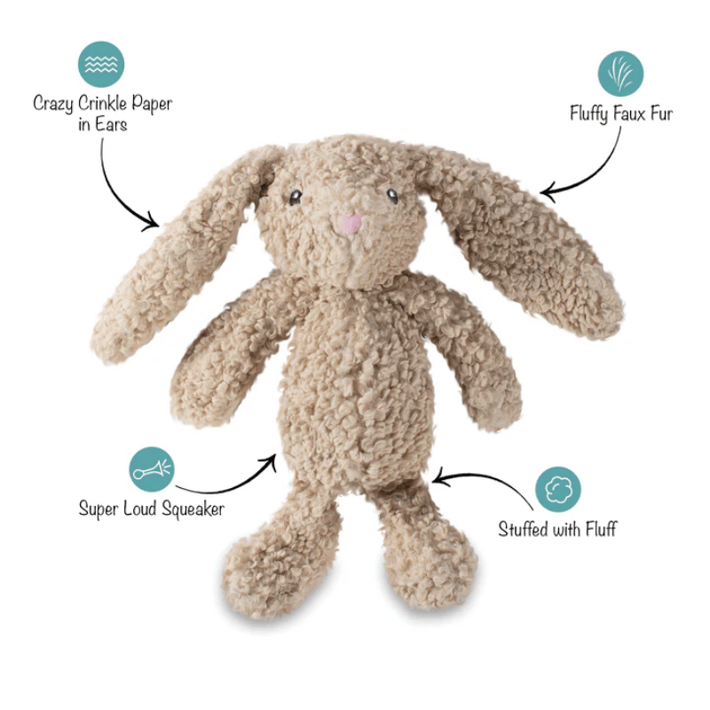 Fringe Studio - Dog - Toy - Plush - Bunny Love