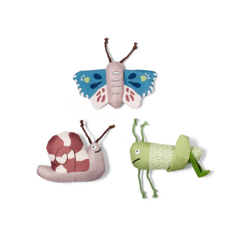 Fringe Studio - Cat - Toy - Catnip - Mini - Catch Me If You Can - 3 pc