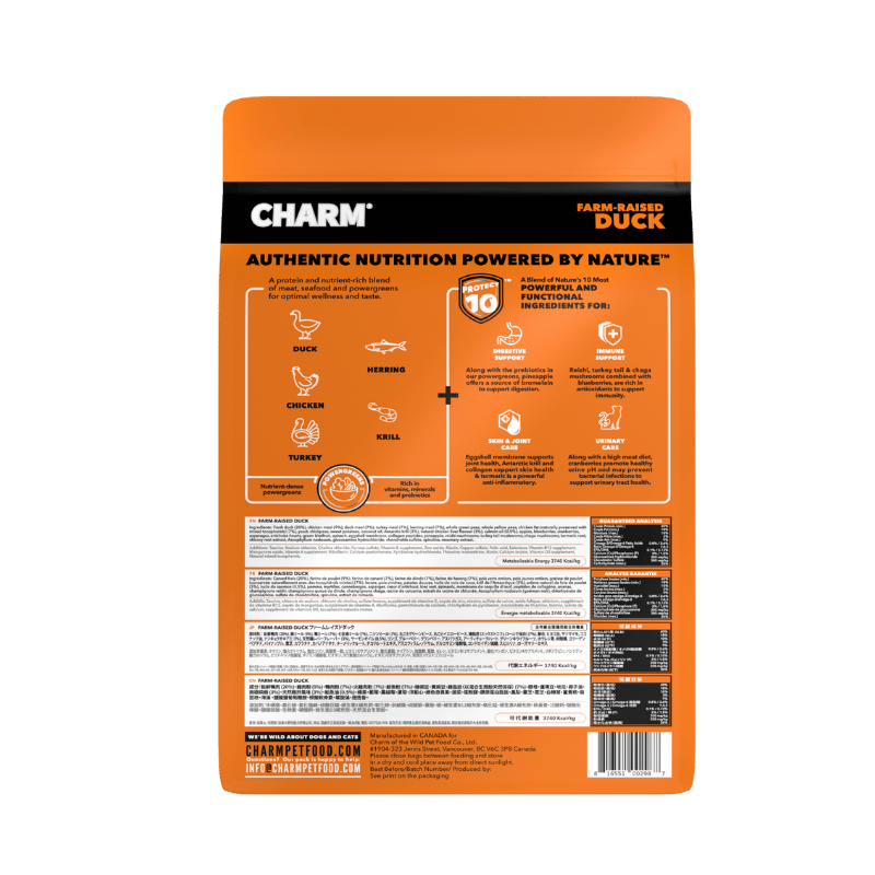 Charm - Cat - Farm-Raised Duck