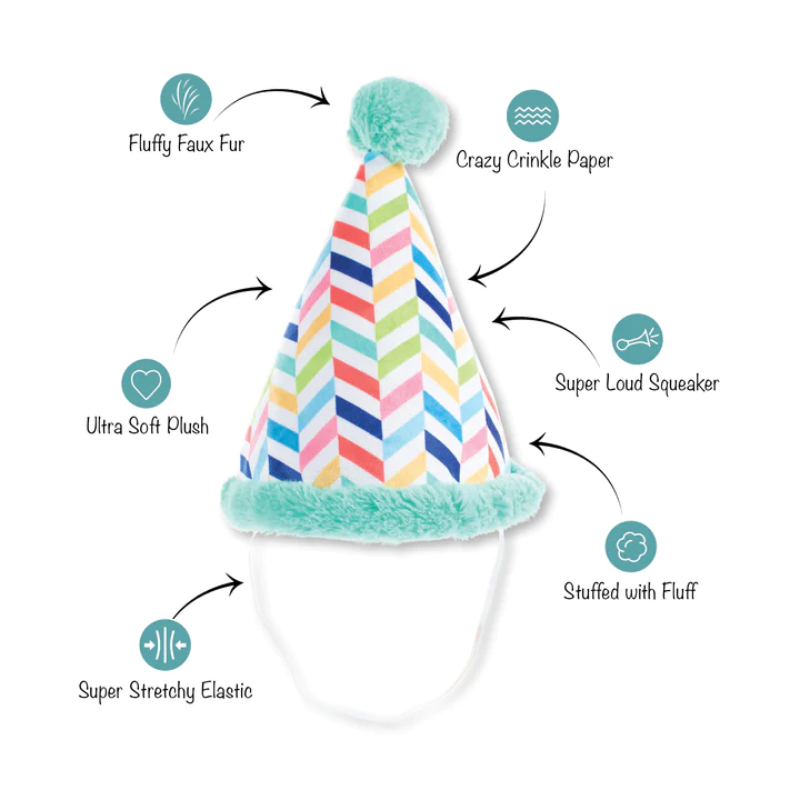 Fringe Studio - Dog - Toy - Birthday - Plush - Cheers For BarkDay