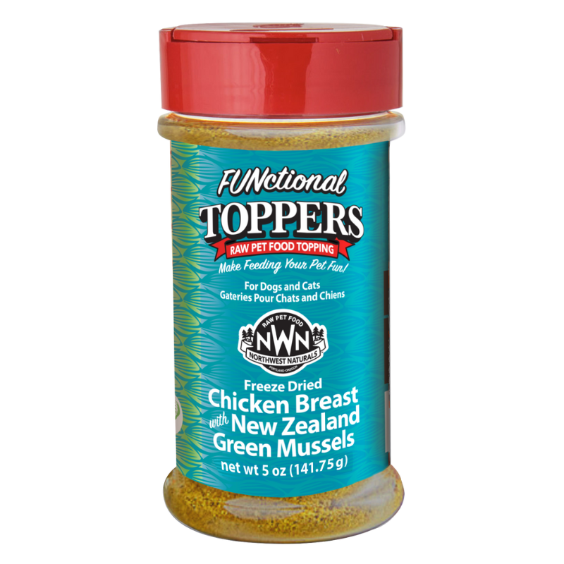 Northwest Naturals - Functional Topper - Chicken Breast with NZ Green Mussles - 5oz