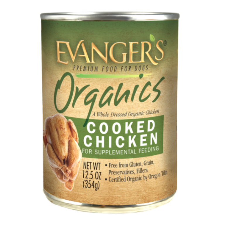 Evangers - Dog - Organic - Cooked Chicken - 13oz