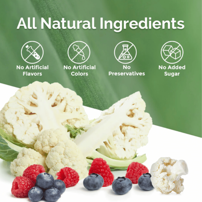 Loopy Paws - Treats - Freeze-Dried - Crunchy Harvest - Cauliflower, Blueberry & Raspberry - 30g