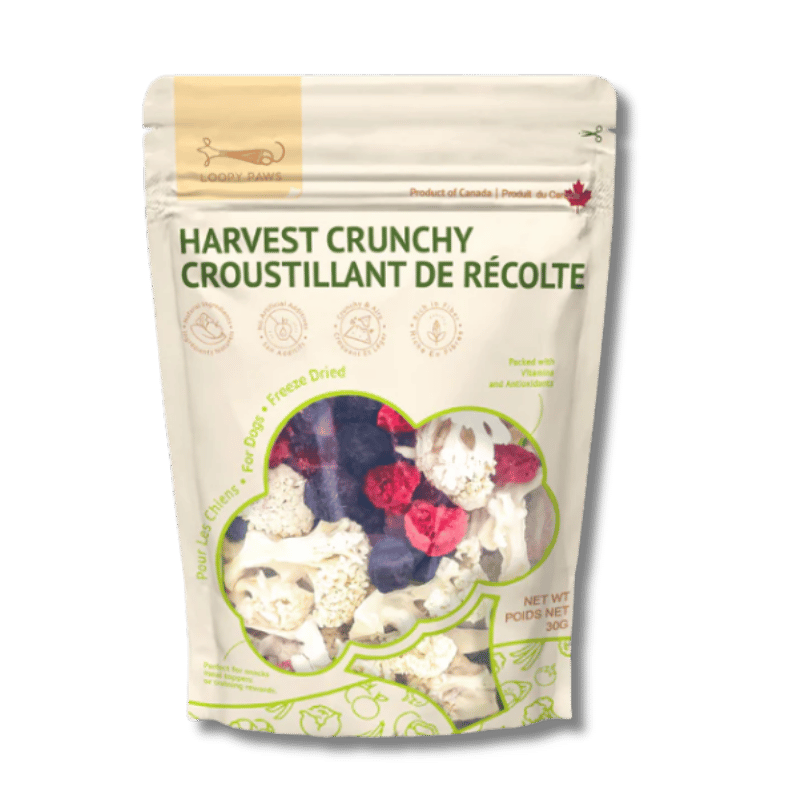 Loopy Paws - Treats - Freeze-Dried - Crunchy Harvest - Cauliflower, Blueberry & Raspberry - 30g