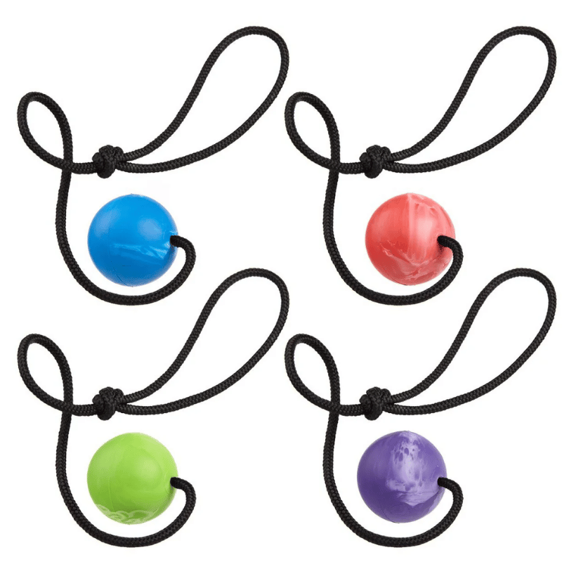 DOGLINE - Toy - Euro Ball with Rope