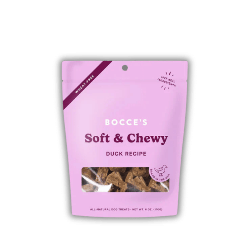 Bocce's Bakery - Soft & Chewy - Duck - 6oz