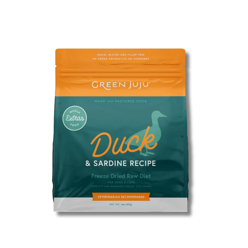 Green Juju - Freeze-Dried - Duck & Sardine - 14oz