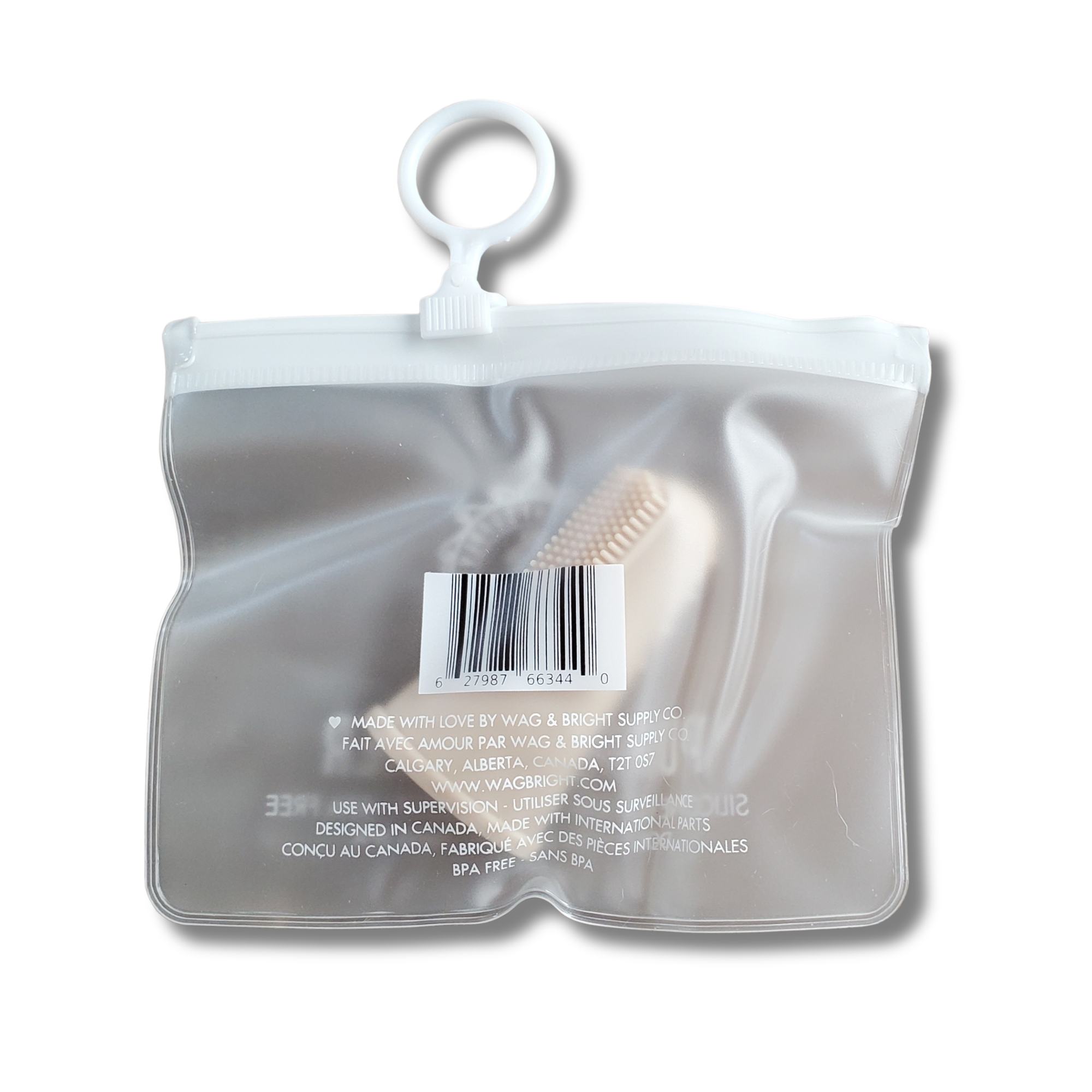 Wag & Bright- Puppy Polisher Finger Brush & Zip Travel Case