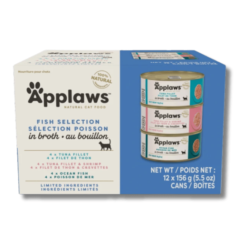 Applaws - Can - Multipack - Broth - Fish (Cat) - 156g (12)