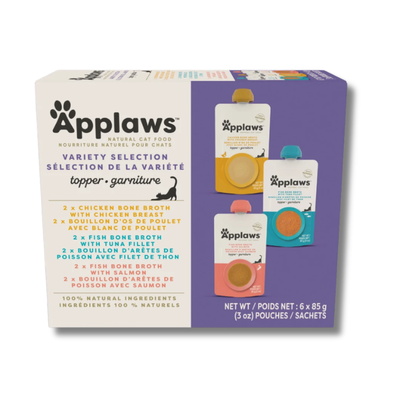 Applaws - Spout Pouch - Multipack - Broth - Variety 85g (6)
