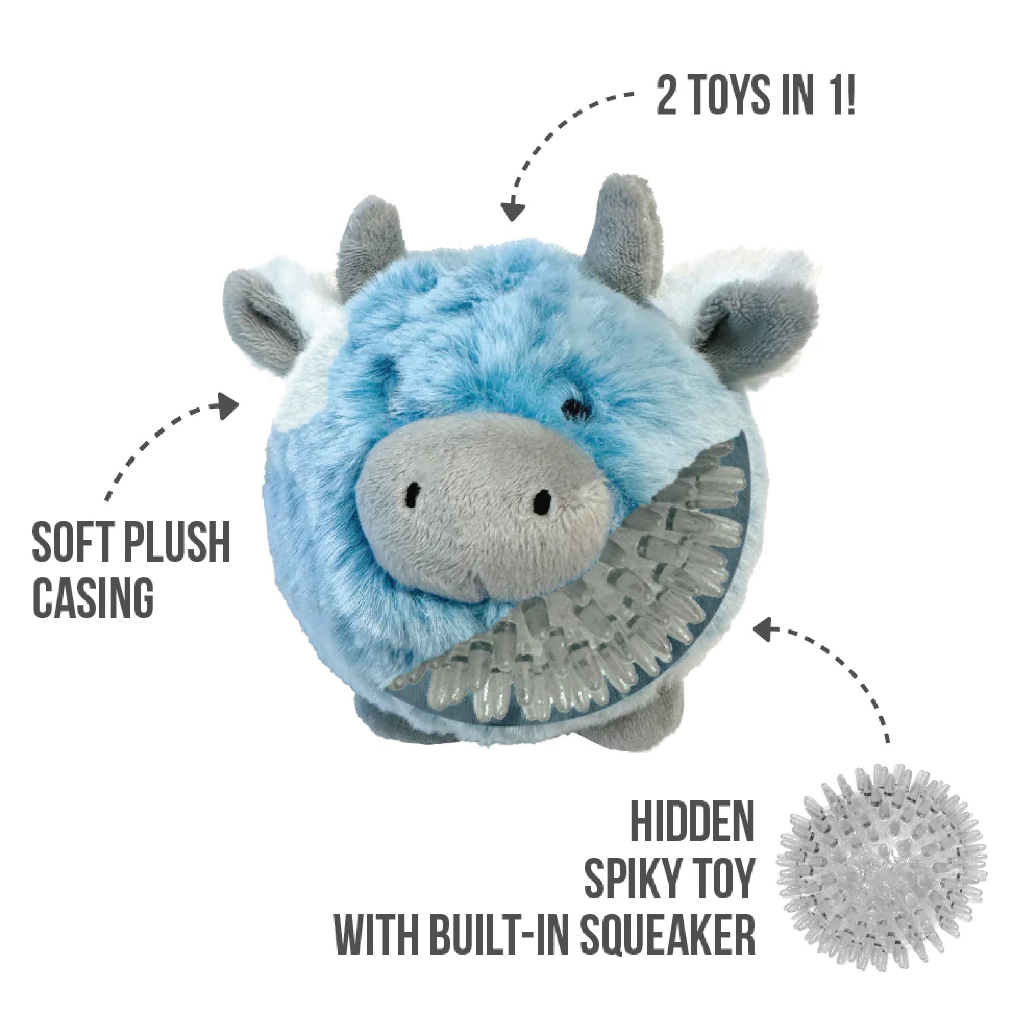 FoufouBRANDS - Fuzzy Wuzzy - Spiker - MooMoo