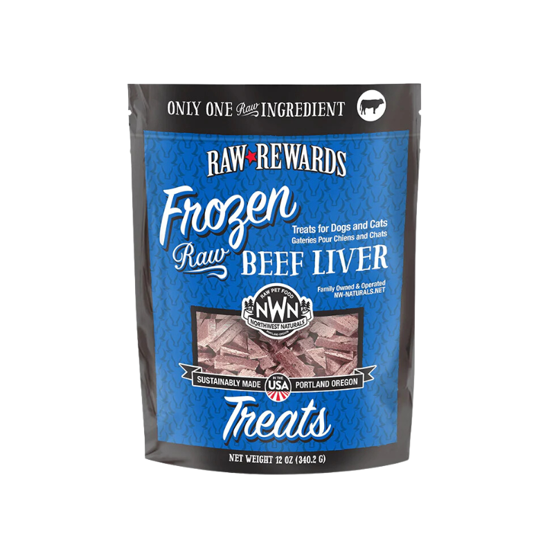 Northwest Naturals - Treats - Frozen - Liver - Beef - 12oz