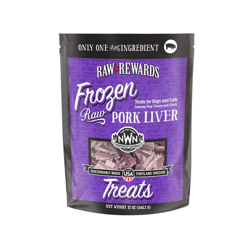 Northwest Naturals - Treats - Frozen - Liver - Pork - 12oz