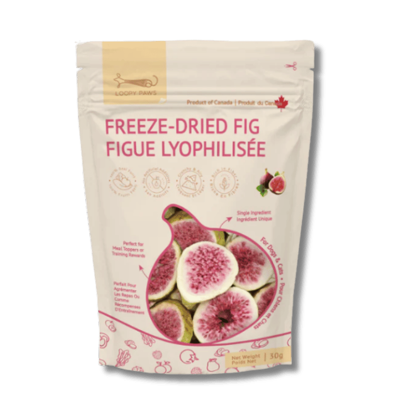 Loopy Paws - Treats - Freeze-Dried - Fruity Crunchy - Fig - 30g