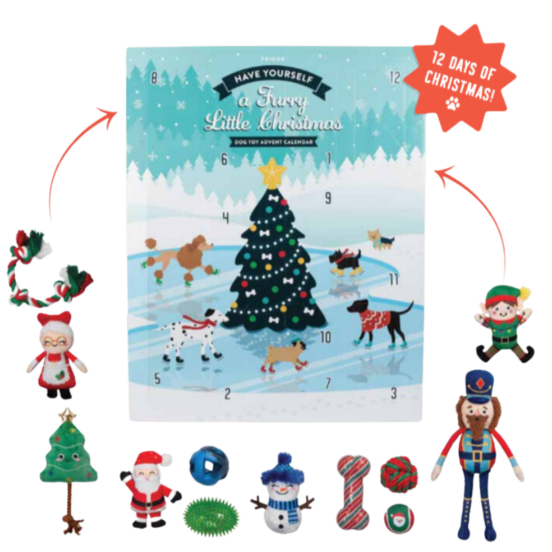 Fringe Studio - Dog - Toy - Holiday - Advent Calendar - Furry Little Christmas