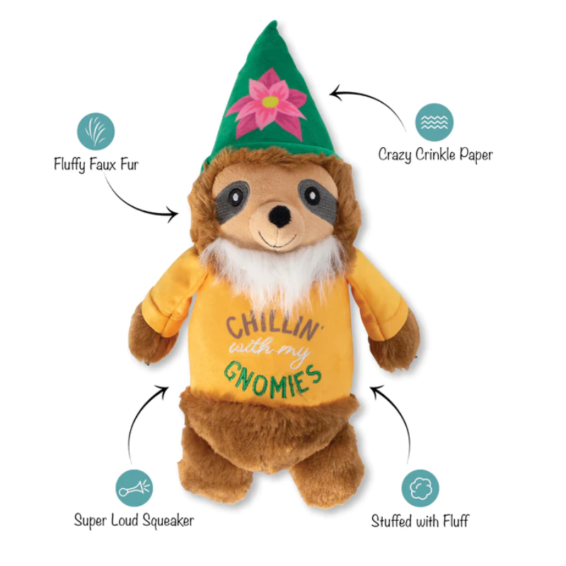 Fringe Studio - Dog - Toy - Plush - Chillin With My Gnomies