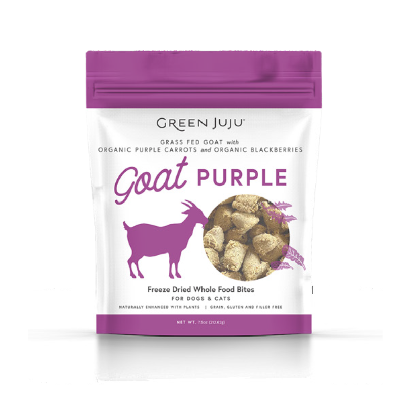 Green Juju - Freeze-Dried - Whole Food Bites - Goat Purple