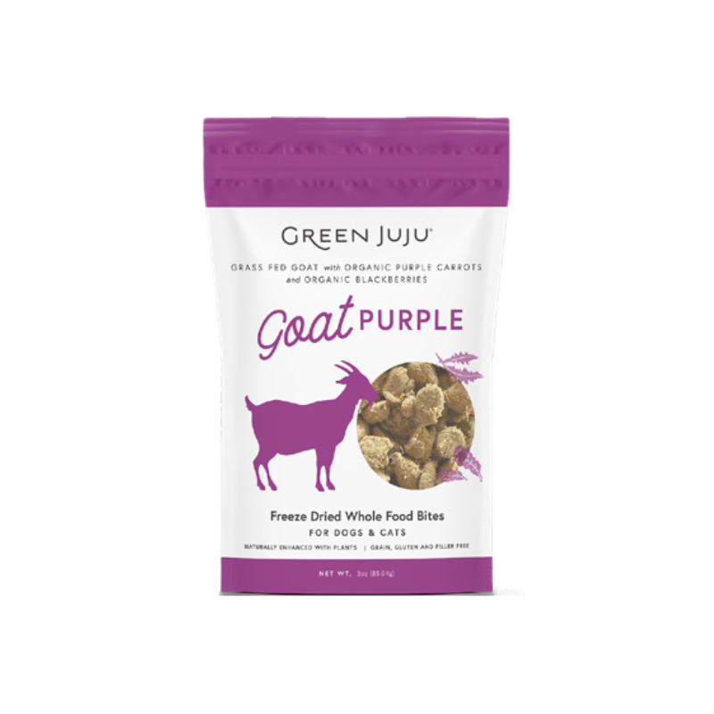 Green Juju - Freeze-Dried - Whole Food Bites - Goat Purple