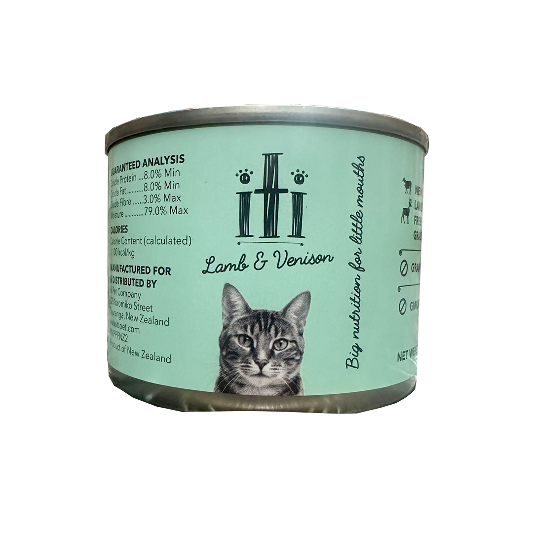 iTi - Kiti Grain Free Canned Lamb & Venison Cat (175g x 24)