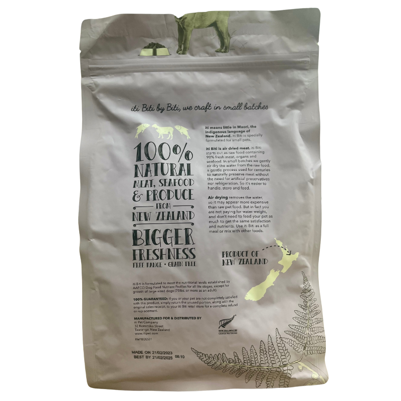 iTi - Dog - Air-Dried - Lamb & Kahawai - 1 kg