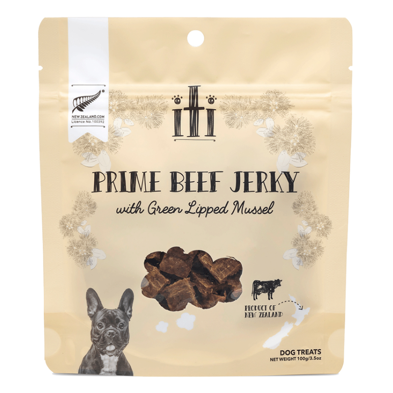 iTi - Treats - Prime Beef Jerky with Green Lipped Mussel