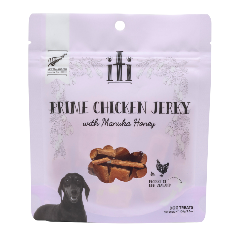 iTi - Treats - Air-Dried - Prime Chicken Jerky with Manuka Honey