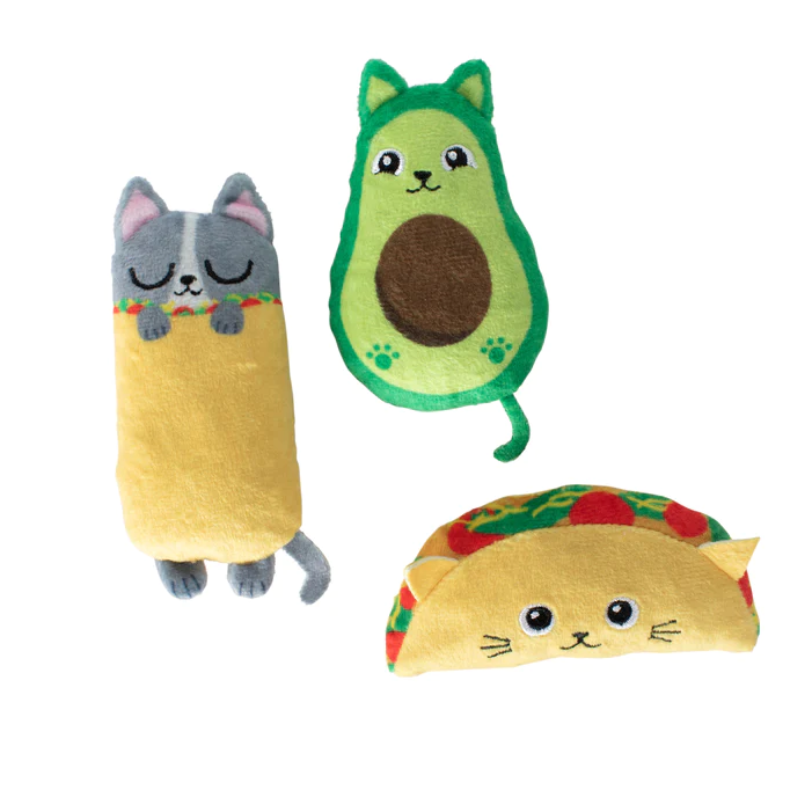 Fringe Studio - Cat - Toy - Catnip - Mini - Kitty Cravings - 3pc