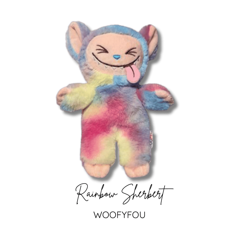 FoufouBRANDS - LaFouFou Collection - WoofyFou - Rainbow Sherbert