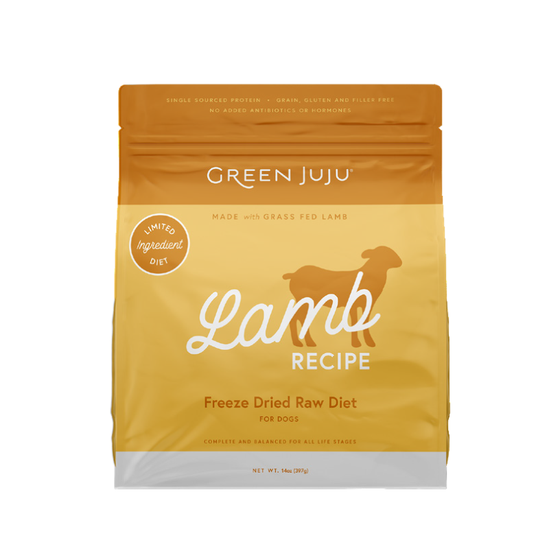 Green Juju - Dog - Freeze-Dried - Lamb - 14 oz