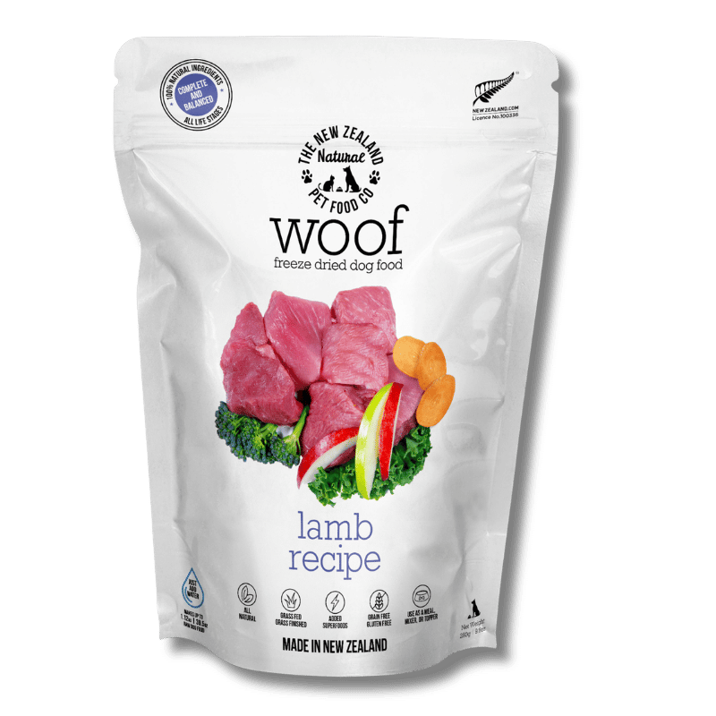 NZ Natural Pet Food Co - Freeze Dried - Food - Woof - Lamb