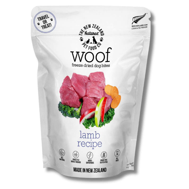 NZ Natural Pet Food Co - Freeze Dried - Treats - Woof - Lamb