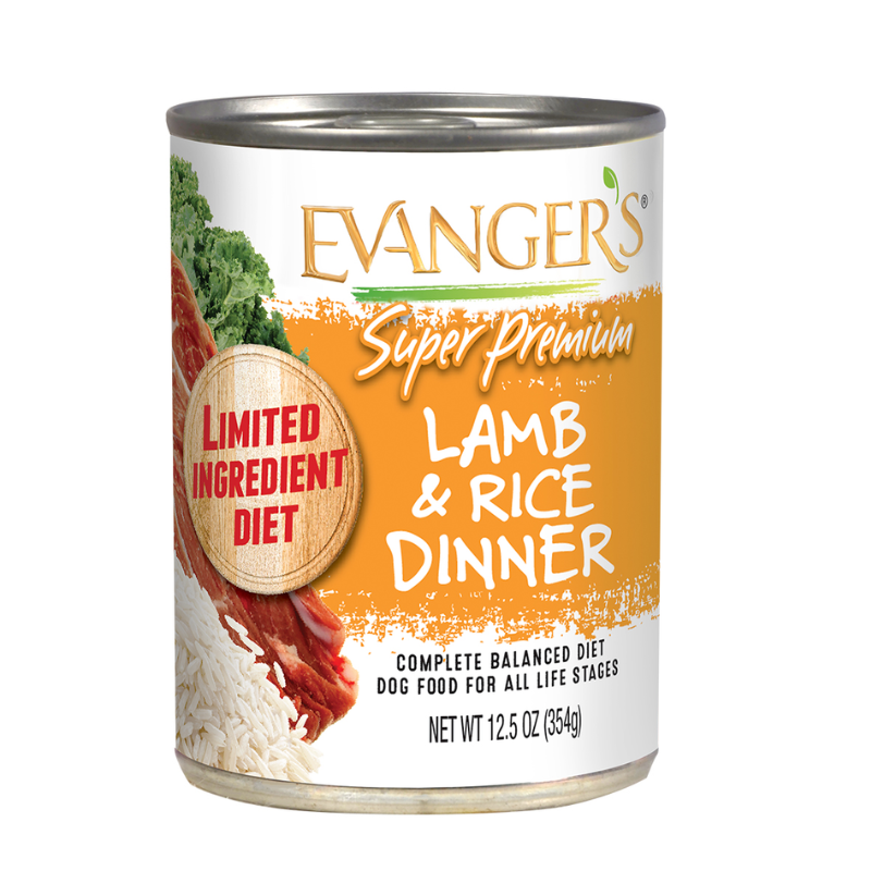 Evangers - Dog - Super Premium - Lamb & Rice Dinner- 13oz