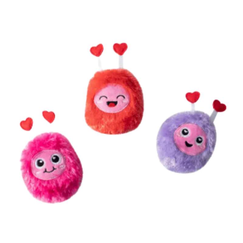 Fringe Studio - Dog - Toy - Valentine - Plush - Small Dog - Love Connection - 3pc