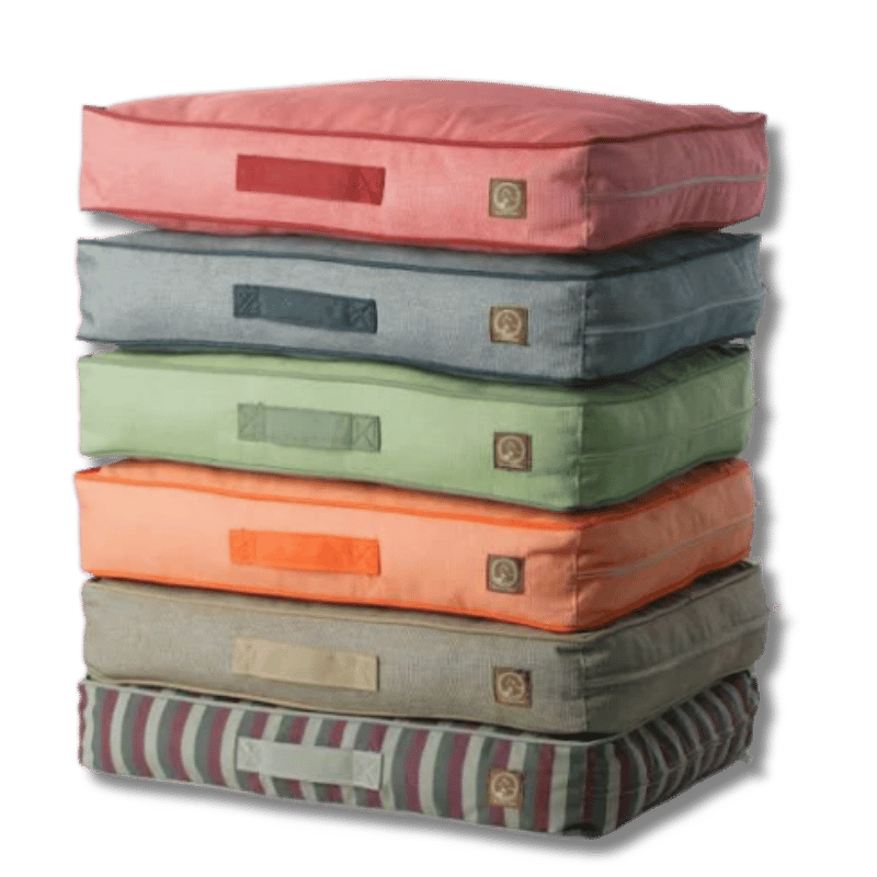 ONE FOR PETS - Dog - Siesta Pillow Bed - Purple Stripe - Small