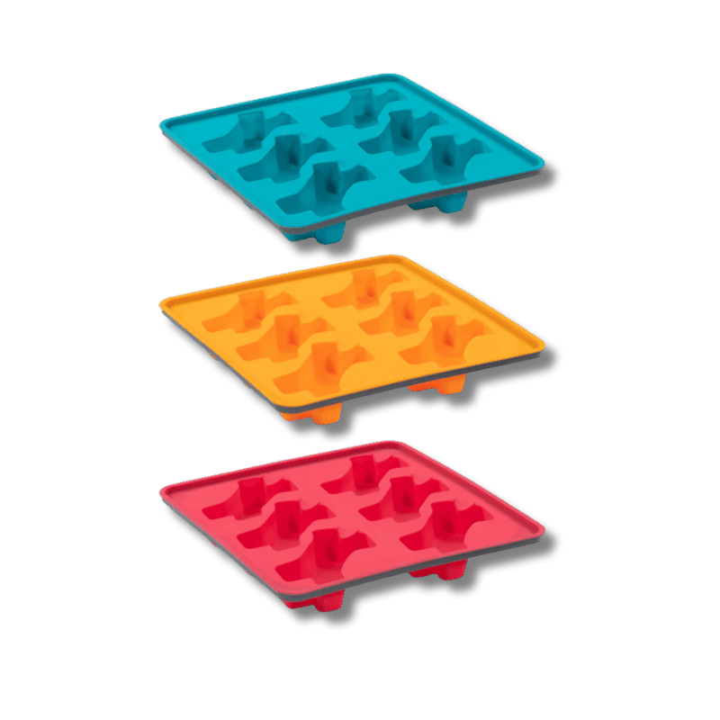 Messy Mutts - Treat Maker - Freeze - Silicone Framed - Bones - LG