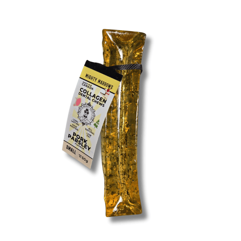 Wag & Bright - Mighty Marrows - Collagen Dental Chews - Pork & Parsley