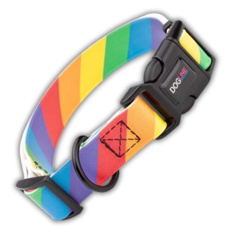 DOGLINE - Collar - Biothane - Quick Release Buckle - Printed Design