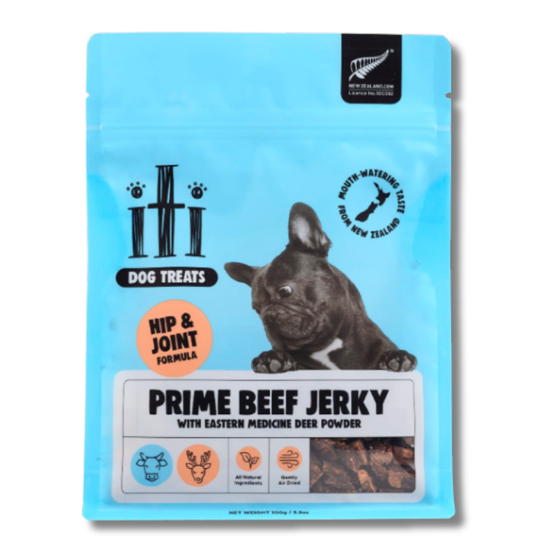 iTi - Treats - Air-Dried - Hip & Joint - Beef Jerky Bits