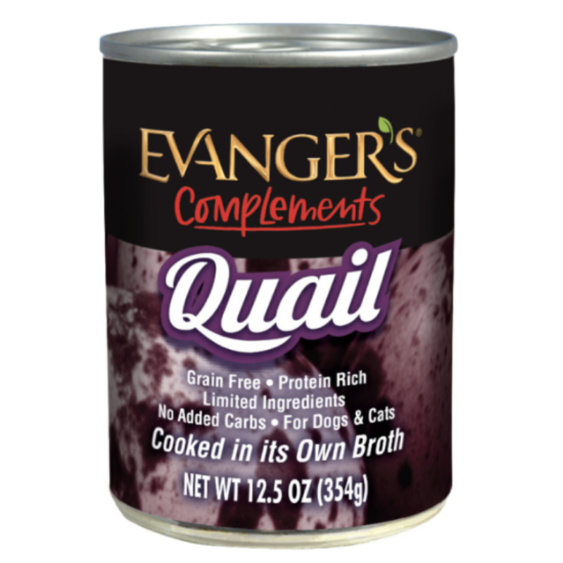 Evangers - Grain-Free Quail for Dogs & Cats