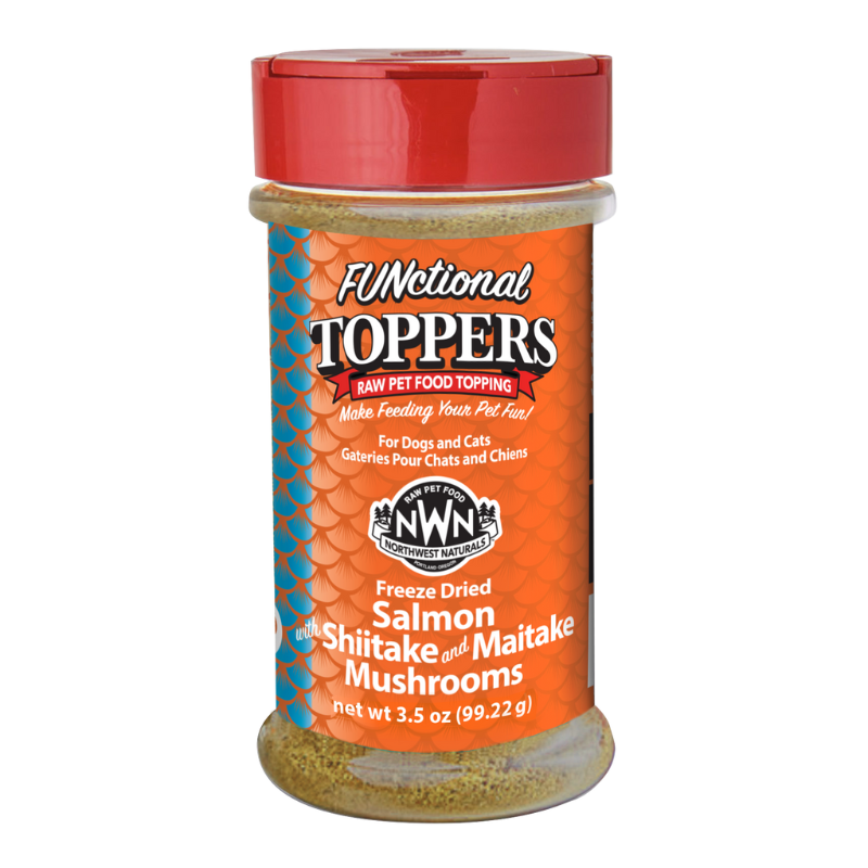 Northwest Naturals - Functional Topper - Salmon with Shitake & Maitake Mushrooms - 3.5oz