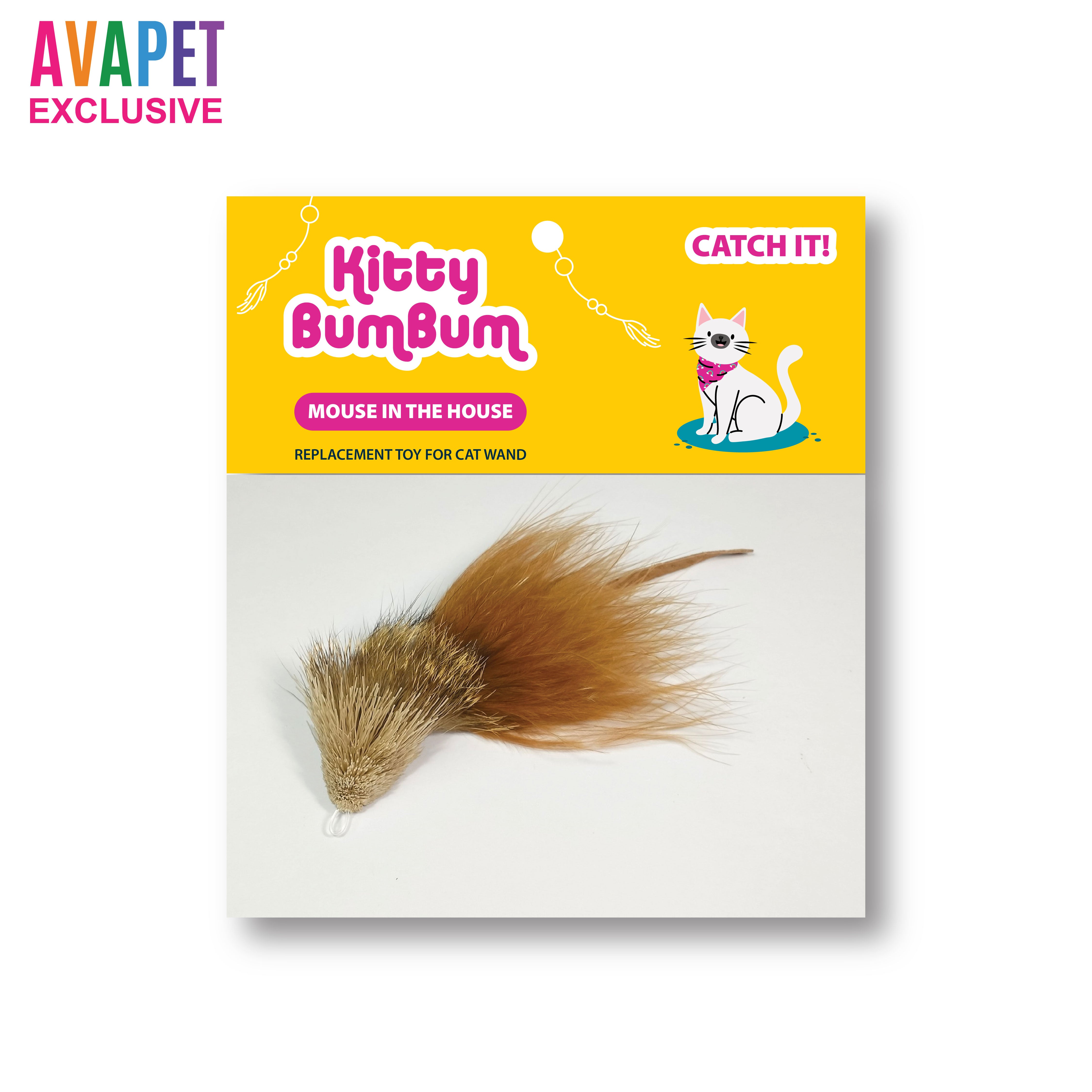 Kitty Bum Bum - Mouse in the House - Cat Toy