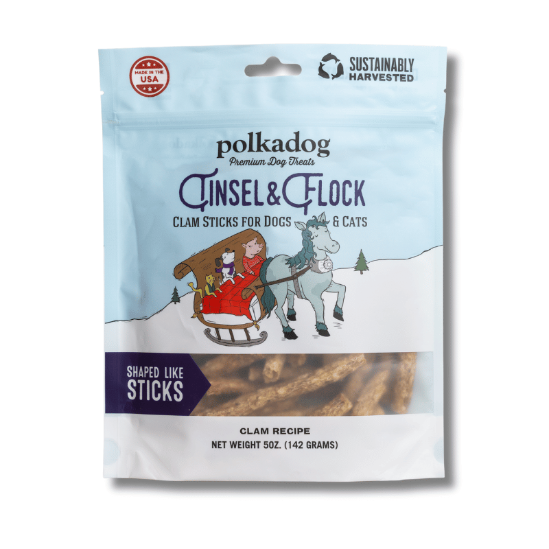 polkadog - Holiday - Pouch - Tinsel & Flock - 5oz