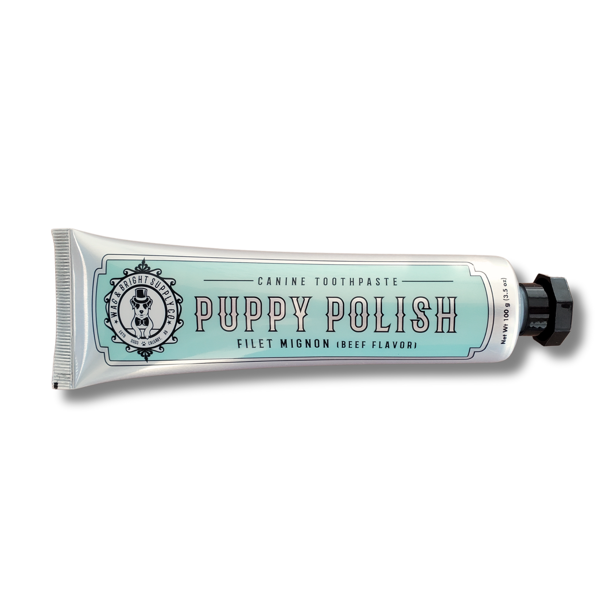 Wag & Bright- Puppy Polish - Natural Canine Toothpaste - Filet Mignon