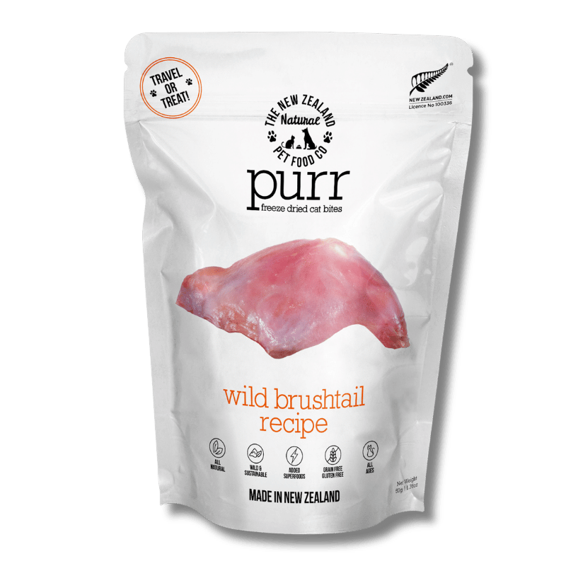 NZ Natural Pet Food Co - Freeze Dried - Treats - Purr - Wild Brushtail 50g